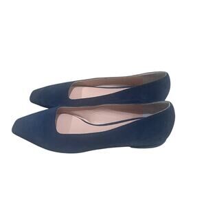 Rodo suede square toe flats